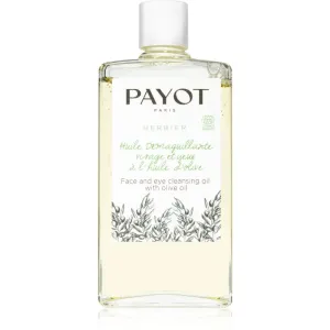 Payot Herbier Huile Démaquillante Visage & Yeux cleansing oil for eyes, lips and skin with olive oil 95 ml