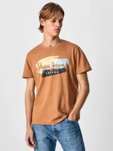 Pepe Jeans Aegir T-shirt Brown