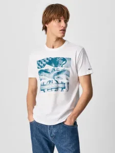 White T-shirts Pepe Jeans
