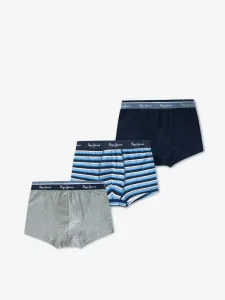 Pepe Jeans Judd Boxers 3 Piece Blue #217190