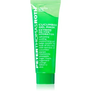 Peter Thomas Roth Cucumber De-Tox Gel Mask hydrating gel mask for the face and eye area 30 ml