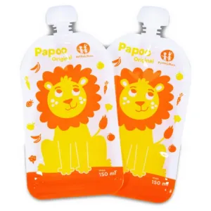 Petite&Mars Papoo food pouch Lion 6x150 ml #277482