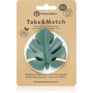 Petite&Mars Take&Match chew toy Misty Green 0 m+ 1 pc