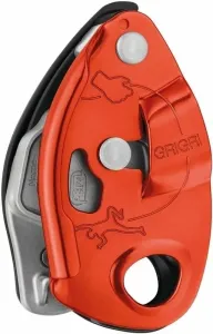 Petzl Grigri Belay Device Red/Orange Safety Gear for Climbing