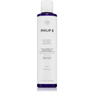 Philip BIcelandic Blonde Shampoo (Tone Correcting Brightening Eliminates Brassiness - Blonde, Gray, Silver Hair) 220ml/7.4oz