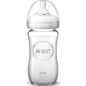 Philips Avent Natural Glass baby bottle for infants 1m+ 240 ml #285833