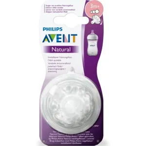 Philips Avent Natural Variable Flow Teats baby bottle teat Variable Flow 3m+ 2 pc