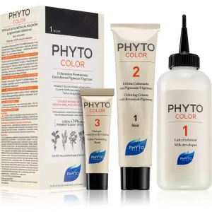 Phyto Color hair colour ammonia-free shade 1 Noir 1 pc