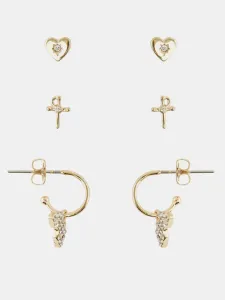 Pieces Tarmany Eet of earrings Gold