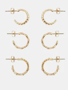 Pieces Taspri Eet of earrings Gold