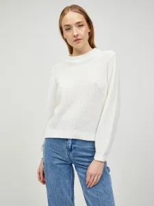 Pieces Olivia Sweater White