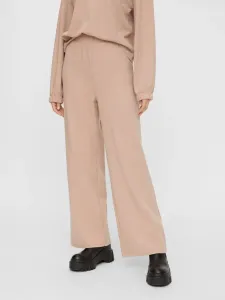 Pieces Trousers Brown