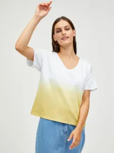 Pieces Abba T-shirt Yellow