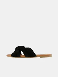 Pieces Nellie Slippers Black