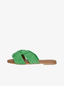 Pieces Visana Slippers Green #1405550