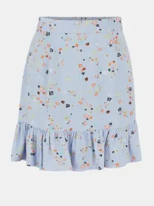 Pieces Lala Skirt Blue #233208
