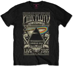 Pink Floyd T-Shirt Carnegie Hall Poster Black 2XL