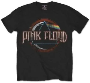 Pink Floyd T-Shirt Dark Side of the Moon Seal Unisex White 2XL