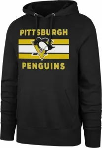 Pittsburgh Penguins NHL Burnside Distressed Hoodie Black L Hockey Sweatshirt