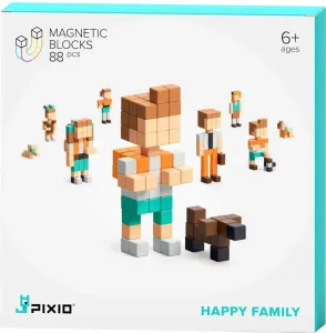 Pixio Magnetic Blocks Happy Family