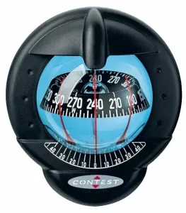 Plastimo Compass Contest 101 Black-Black Vertical Bulkhead #14348
