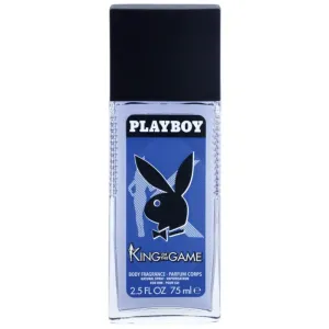 Playboy King Of The Game deodorant with atomiser for men 75 ml