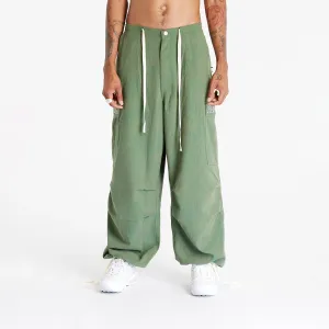 PLEASURES Visitor Wide Fit Cargo Pants Green #1854991