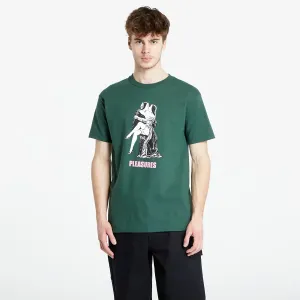 PLEASURES French Kiss T-Shirt Hunter Green #1739834