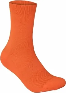 POC Fluo Sock Fluorescent Orange L Cycling Socks