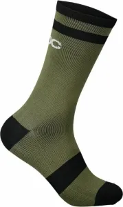 POC Lure MTB Sock Long Epidote Green/Uranium Black M Cycling Socks