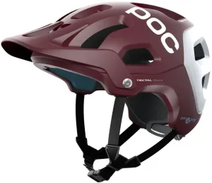 POC Tectal Race SPIN Propylene Red/Hydrogen White Matt 51-54 Bike Helmet