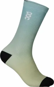 POC Essential Print Sock Gradient Mineral Blue L Cycling Socks