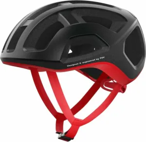 POC Ventral Lite Uranium Black/Prismane Red Matt 50-56 Bike Helmet