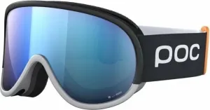 POC Retina Mid Race Uranium Black/Argentite Silver/Partly Sunny Blue Ski Goggles