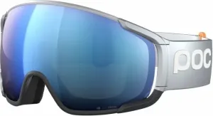 POC Zonula Race Argentite Silver/Uranium Black/Partly Sunny Blue Ski Goggles