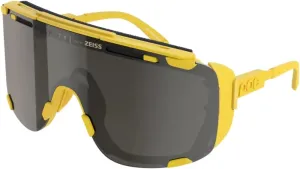 POC Devour Glacial Aventurine Yellow/Clarity Define Silver Mirror Outdoor Sunglasses