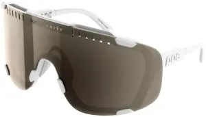 POC Devour Hydrogen White/Clarity MTB Silver Mirror Cycling Glasses