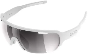 POC Do Half Blade Hydrogen White/Clarity Road Silver Mirror Cycling Glasses