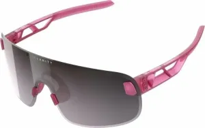 POC Elicit Actinium Pink Translucent/Violet Silver Mirror Cycling Glasses