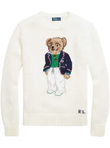 POLO RALPH LAUREN - Cotton Sweater With Teddy Bear #1832544