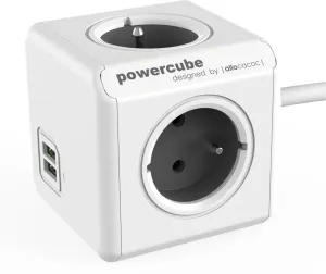 PowerCube Extended Grey 150 cm USB