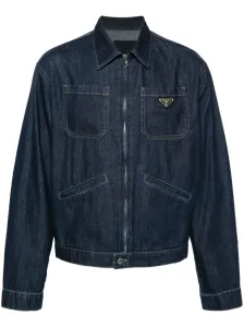 PRADA - Zipped Denim Jacket #1790021