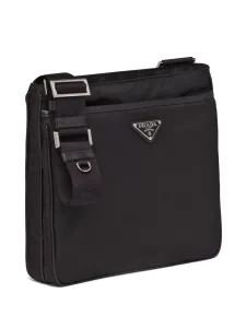 PRADA - Re-nylon And Leather Crossbody Bag #1750049
