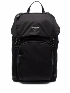 PRADA - Logo Re-nylon Backpack