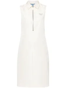 PRADA - Silk Midi Polo Dress #1792466