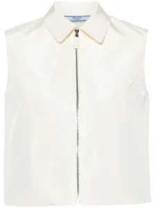 PRADA - Sleeveless Silk Shirt #1792476