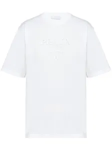 PRADA - Logo Cotton T-shirt #1748469