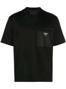 PRADA - Logo Jersey Re-nylon T-shirt