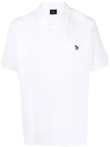 PS PAUL SMITH - Logo Cotton Polo Shirt #1647444