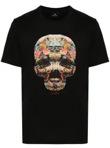 PS PAUL SMITH - Skull Print Cotton T-shirt #1763175